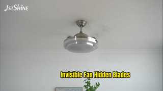 Quạt trần vô hình Đèn LED Động cơ DC