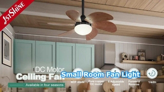 Đèn quạt trần hiện đại 30 inch cho phòng nhỏ