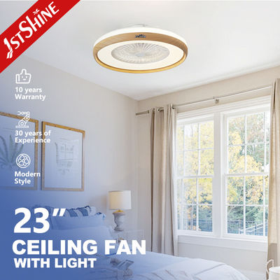 Mua 23 Inch / OEM Thiết kế hiện đại đèn LED quạt trần với động cơ DC và điều khiển từ xa sản xuất trực tuyến