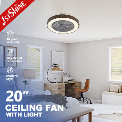 Mua Phòng ngủ Điều khiển từ xa Động cơ DC im lặng Quạt trần cấu hình thấp có đèn sản xuất trực tuyến