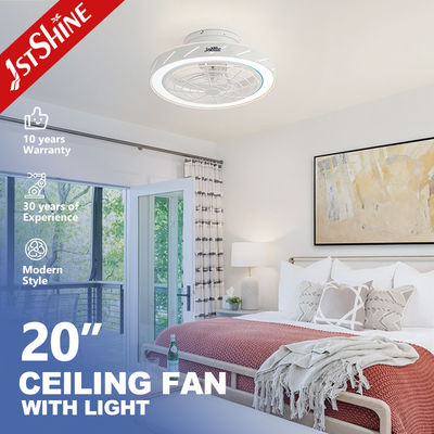 Mua 3 màu đèn LED Light Low Profile Thiết kế sang trọng ABS Blades Fan trần trong nhà với điều khiển từ xa sản xuất trực tuyến