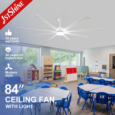 Mua Quạt trần cánh kim loại nhôm 84 inch Động cơ biến tần không chổi than sản xuất trực tuyến