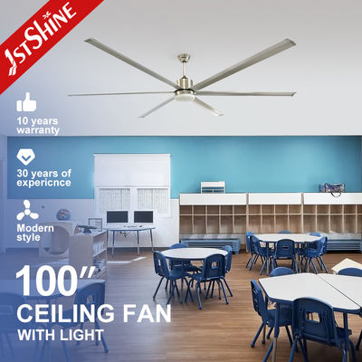 Mua Quạt trần công nghiệp có đèn, kích thước lớn, lưu lượng gió lớn, động cơ DC trong nhà thương mại sản xuất trực tuyến