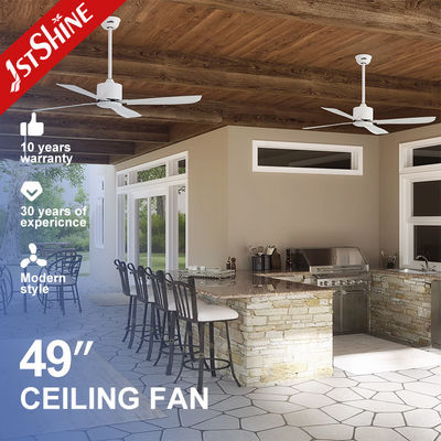 Mua Quạt trần sắt trắng 110-240V/50Hz-60Hz với điều khiển từ xa thông minh và 4 cánh quạt 1stshine sản xuất trực tuyến