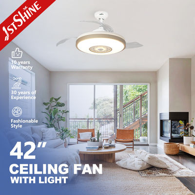 Mua Không nhìn thấy 42 Inch thông minh RGB đèn LED quạt trần cho phòng ngủ sản xuất trực tuyến