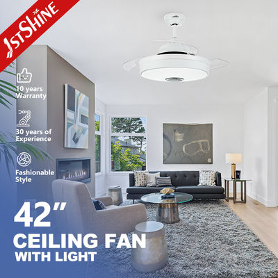 Mua Quạt trần cánh ẩn với 5 tốc độ và thiết kế hiện đại màu Đen/Trắng/Đa sắc sản xuất trực tuyến
