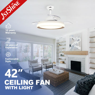 Mua DC Motor Type LED Ceiling Fan with Folding Clear Blades 42 Inch Không gian tiết kiệm thiết kế sản xuất trực tuyến