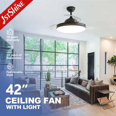 Mua Phong máy trần LED 1stshine phong cách hiện đại với điều khiển từ xa và thiết kế kéo ra sản xuất trực tuyến