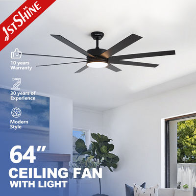 Mua Quạt trần trong nhà 64 inch có đèn, động cơ DC, điều khiển Amart sản xuất trực tuyến