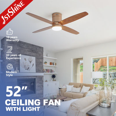 Mua 52 inch MDF Blades Ceiling Fan cho Low Ceiling Dimmable LED và Support Dimmer Có sản xuất trực tuyến