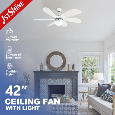 Mua 42 Inch Reversible MDF Blades Chandelier Fan Ceiling Fan Light with NO Dimmer Support (Thiếu hỗ trợ bóng tối) sản xuất trực tuyến