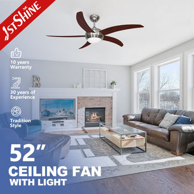 Mua Quạt trần MDF 5 cánh kiểu dáng hiện đại với đèn LED và điều khiển từ xa của 1stshine sản xuất trực tuyến