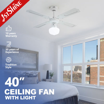 Mua CCC ROHS White Metal Blade Ceiling Fan 45 Inch Classic 3 tốc độ chọn sản xuất trực tuyến