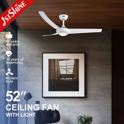 Mua Quạt trần yên tĩnh ABS hiện đại màu trắng, Quạt trần LED DC có điều khiển từ xa sản xuất trực tuyến
