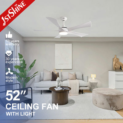 Mua 5 Blades ABS trắng Blades quạt trần với đèn LED, 52'quạt trần với ánh sáng sản xuất trực tuyến