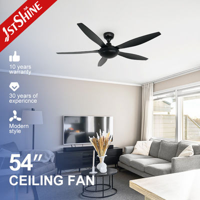 Mua Quạt trần nhựa đen động cơ 54 inch Dc với điều khiển từ xa 6 tốc độ sản xuất trực tuyến