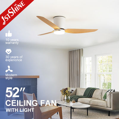 Mua Light Wood Blades Ventilator trần nhựa điều khiển từ xa Flush Mount Quiet Dc Motor sản xuất trực tuyến