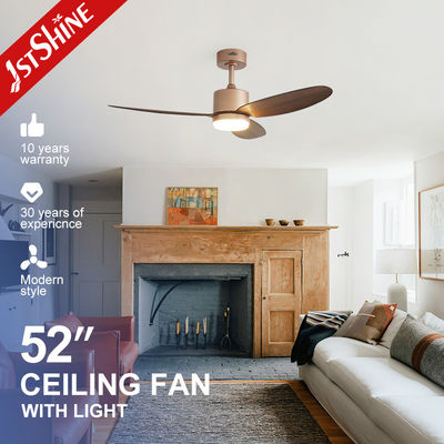 Mua Tiết kiệm năng lượng và quạt trần LED 52 inch với điều khiển từ xa Thiết kế vàng hồng đơn giản sản xuất trực tuyến