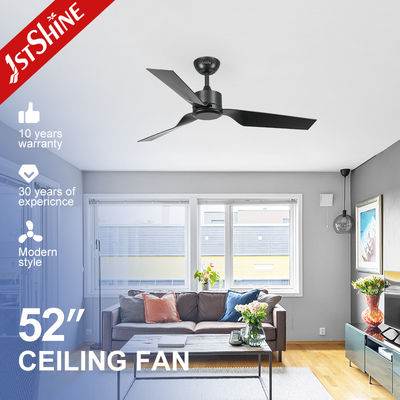 Mua 1stshine Quạt trần công nghiệp 52 inch đen ABS Blades DC Motor điều khiển từ xa sản xuất trực tuyến