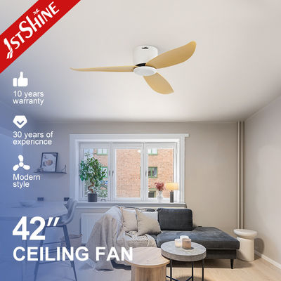 Mua Phong trào gắn 42 inch / OEM quạt trần với điều khiển từ xa thông minh và 3 lưỡi nhựa sản xuất trực tuyến