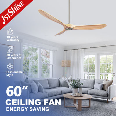 Mua Quạt trần 1stshine đơn giản hiện đại với cánh quạt gỗ nguyên bản và điều khiển từ xa 6 tốc độ sản xuất trực tuyến
