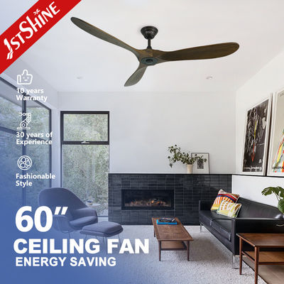 Mua Quạt trần LED trắng 60 inch, Đèn quạt hiện đại động cơ DC yên tĩnh sản xuất trực tuyến