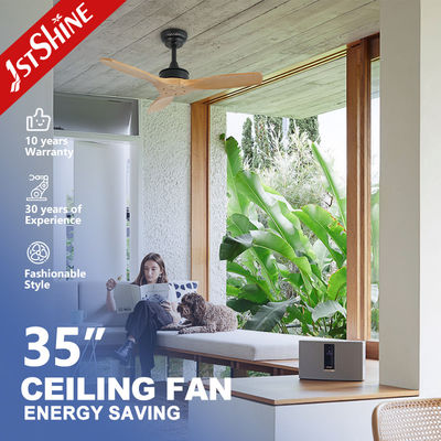 Mua Quạt trần cánh gỗ tự nhiên 1stshine, điều khiển từ xa và gió lớn cho không gian rộng sản xuất trực tuyến