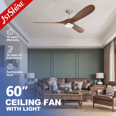 Mua Ống quạt trần gỗ LED kiểu châu Âu với ánh sáng giảm độ sáng 220v Cho trang trí sản xuất trực tuyến