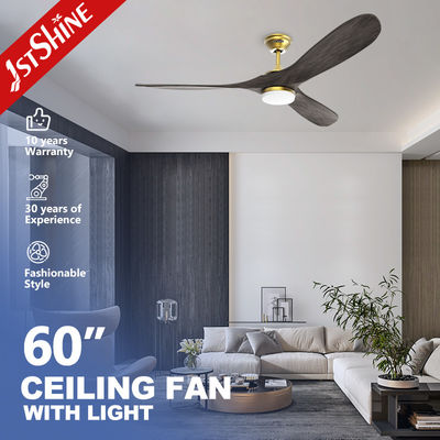 Mua Vật liệu thân đèn kim loại 60 Inch mạnh mẽ lưu lượng không khí cao đèn LED quạt trần cho phòng khách sản xuất trực tuyến