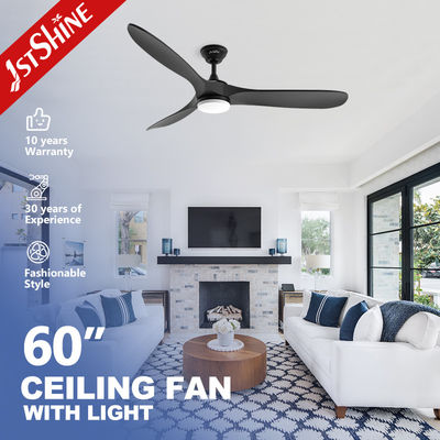 Mua Black Ceiling Fan 3 Blade Solid Wood Blade Động cơ DC tốc độ cao, tiếng ồn thấp sản xuất trực tuyến