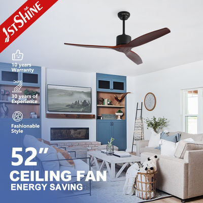 Mua 3 Blades gỗ rắn DC động cơ quạt trần với điều khiển từ xa sản xuất trực tuyến