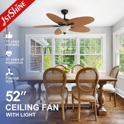 Mua Điều khiển từ xa 1stshine đèn quạt trần với 5 ABS fancy thiết kế lưỡi và đèn LED sản xuất trực tuyến
