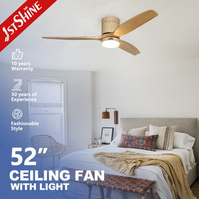 Mua Tiết kiệm năng lượng 52in Lửa quạt trần LED với lưỡi gỗ rắn sản xuất trực tuyến