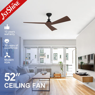 Mua Đen kết thúc DC động cơ 6 tốc độ điều khiển từ xa 3 ABS Blades Lửa quạt trần không có ánh sáng sản xuất trực tuyến