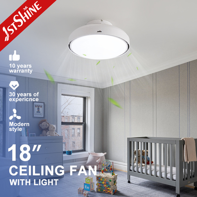 Mua 18-Inch Bladeless Ceiling Fan with LED Light and DC Motor sản xuất trực tuyến
