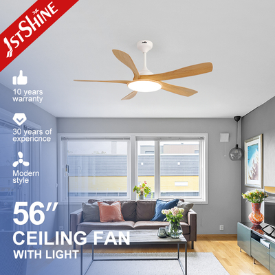 Mua 56-Inch Ceiling Fan with LED Light – DC Motor, 5 Blades, Acrylic Lampshade sản xuất trực tuyến