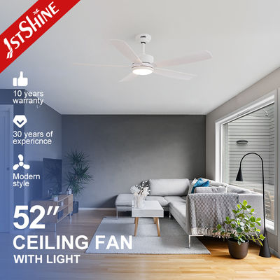 Mua Modern White Ceiling Fan With Light For Living Room ABS blade sản xuất trực tuyến
