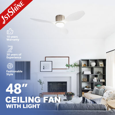 Mua 2 in 1 LED Ceiling Fan 48 Inch Plastic Blade Fan Light Silent Motor Ideal for Bedroom & Living Room sản xuất trực tuyến