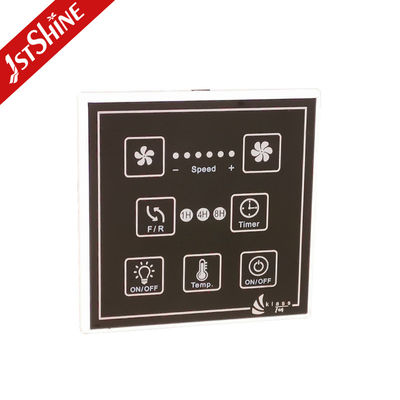 Giá tốt Động cơ DC 110V 120V 220V 240V Quạt trần 6 tốc độ Điều khiển treo tường cho Trắng OEM của 1stshine trực tuyến