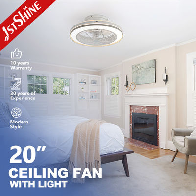 3000-6500K Color Temperature DC Ceiling Fan with Remote Control and Low-Profile Design