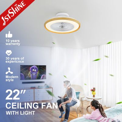 Giá tốt Quạt trần LED có thể điều chỉnh độ sáng với điều khiển từ xa và luồng gió cao 110-240V/50Hz-60Hz, kiểu dáng mỏng trực tuyến