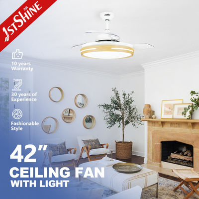 Smart 42 Inch LED vô hình quạt trần cho phòng ngủ và phòng khách