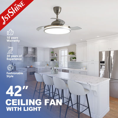 Giá tốt Quạt trần LED trang trí hình sao với cánh quạt ẩn có thể thu vào và điều hòa không khí trực tuyến