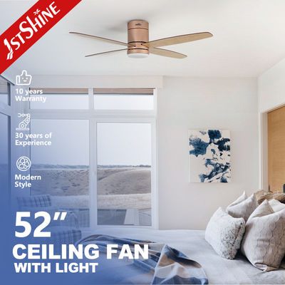 Quạt trần LED 4 cánh trong nhà với điều khiển từ xa Đèn giảm độ sáng 110-230V