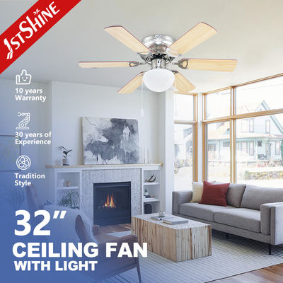 Giá tốt 1stshine 32 Inch Ceiling Fan Light với 6 MDF Blades và Remote Control 10 năm Motor trực tuyến