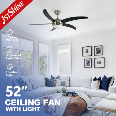 Quạt trần LED hiện đại 35W, Động cơ DC 44 inch, Tiết kiệm điện, Vận hành êm ái