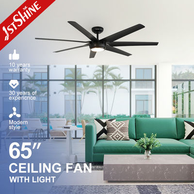 Giá tốt Big Dimming Led Đen Dòng không khí lớn Ứng dụng quạt trần hiện đại với đèn LED 7 Abs Blades trực tuyến