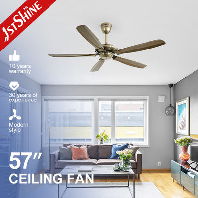 Giá tốt Quạt trần 57 inch cánh ABS, động cơ DC đảo chiều với điều khiển từ xa, hiệu quả năng lượng loại A trực tuyến