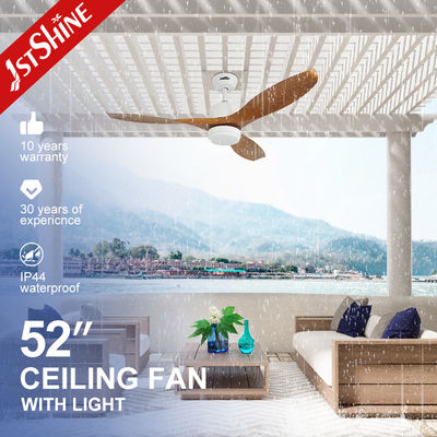 IP65 vật liệu kim loại chống nước đèn LED quạt trần với điều khiển từ xa và hỗ trợ Dimmer
