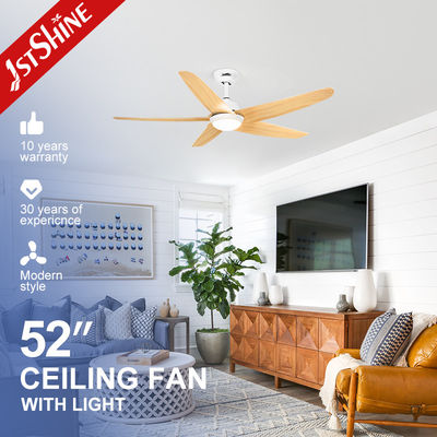 Đèn thông lượng phát sáng lm 1275 Quạt trần đèn LED điều chỉnh hiện đại với điều khiển từ xa